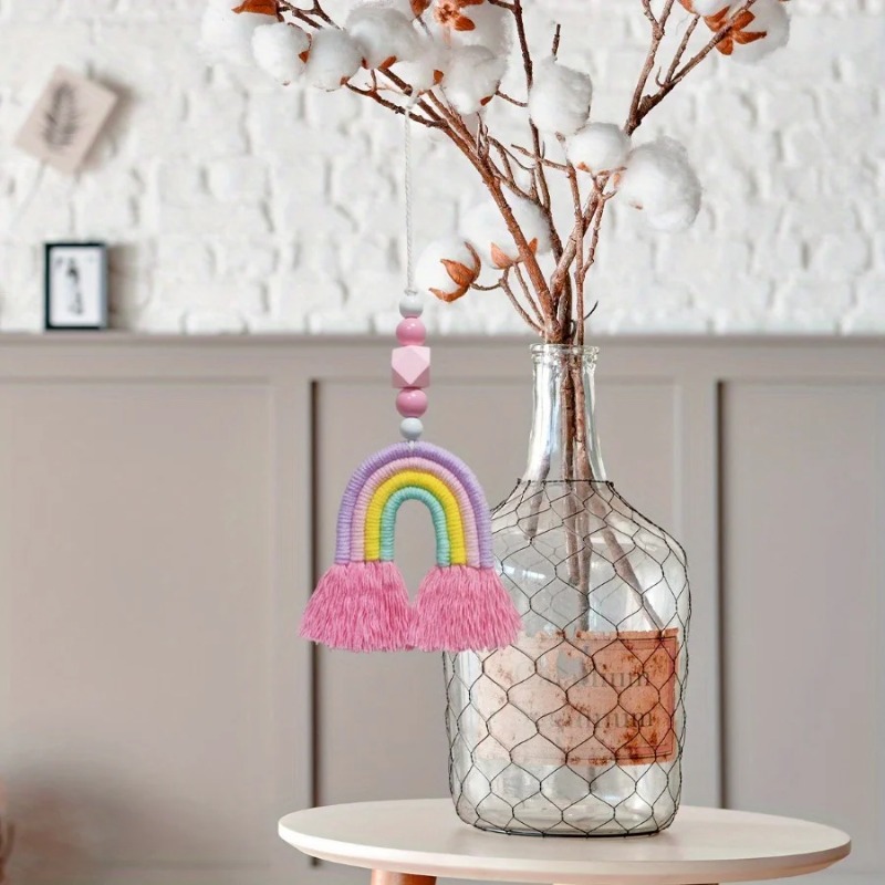 Art And Craft For Nursery - Campanas de Viento Artesanales de Arcoíris,