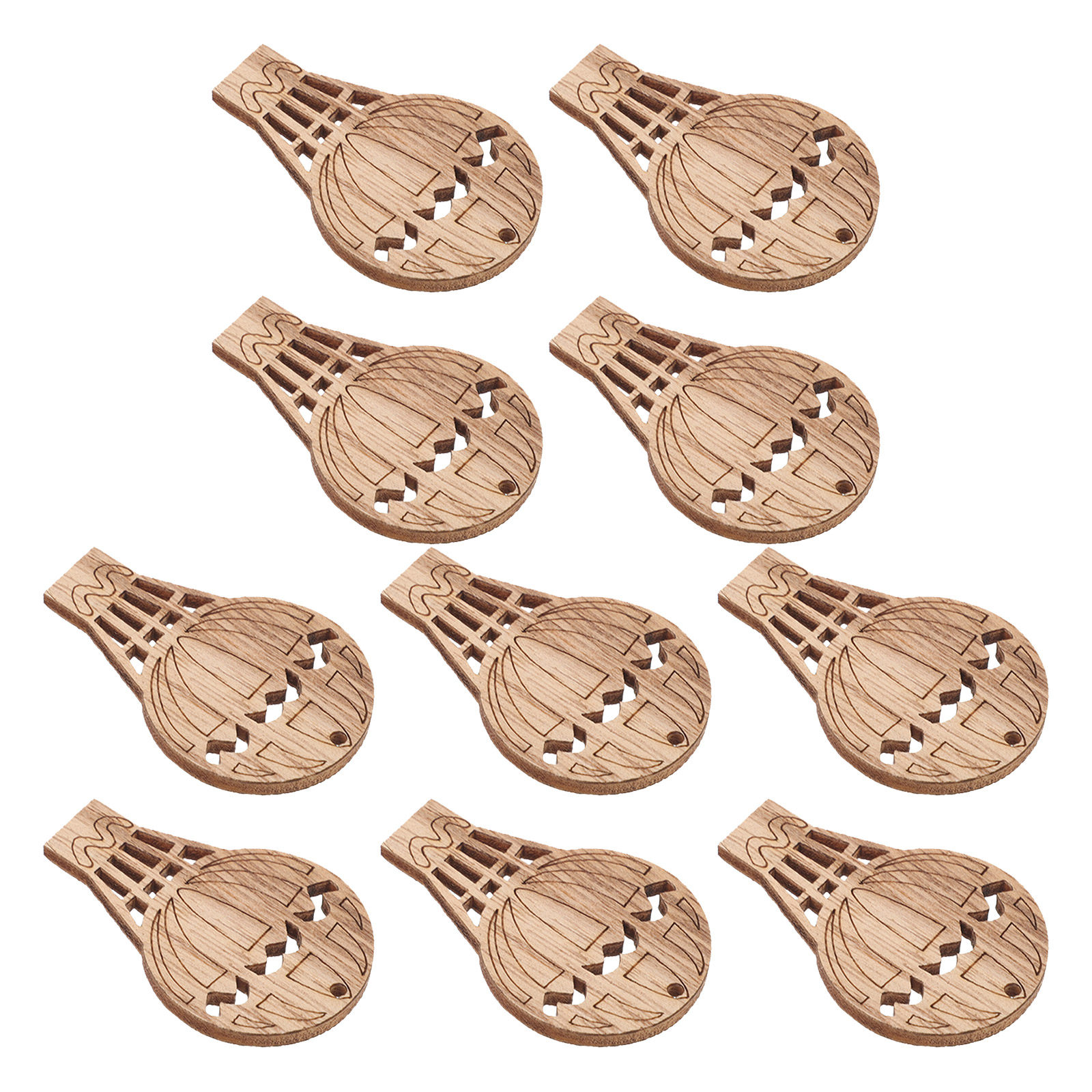 10 piezas de madera con forma  - Art And Craft For Nursery reseña y precio