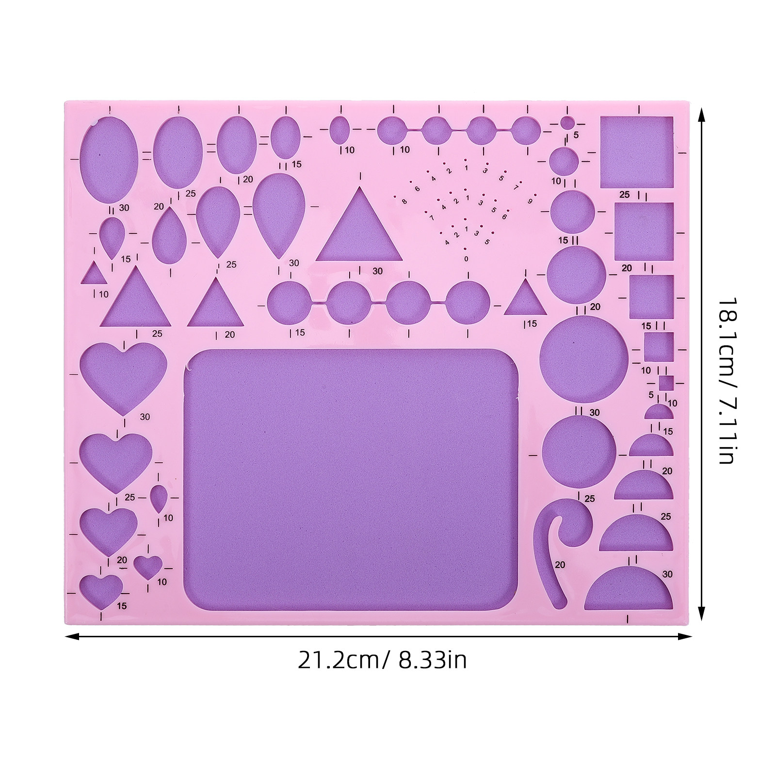 Plantilla de Quilling de Papel - Art Craft Cardboard reseña y precio